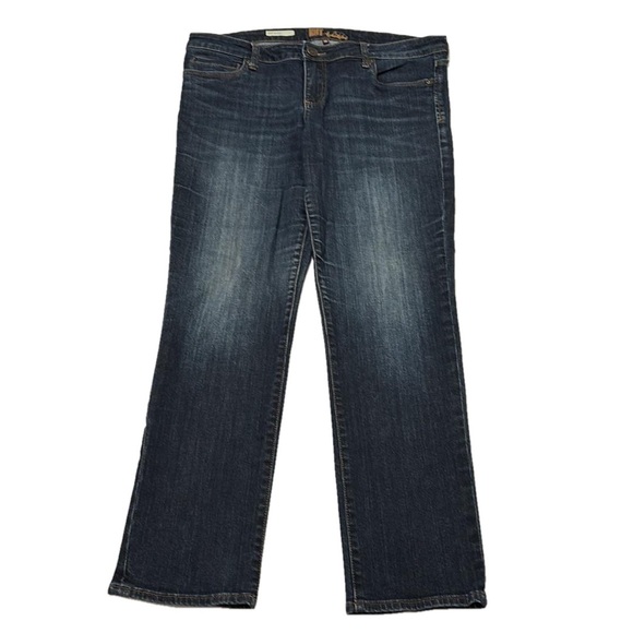 Kut from the Kloth Denim - Kut from the Kloth Katy Boyfriend Jeans, Size 12, Blue Denim